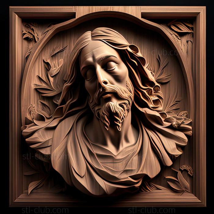 3D model st jesus (STL)